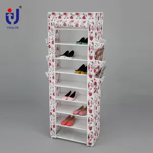 Space saver einfach zu montieren 8 regal hängen schuh rack