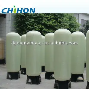 Dongguan qianyihong silica sand water filter/FRP plastic pressure fiber Sand water filter tank