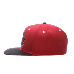 100% acrylic fabric 3D embroidery flat brim Snapback hat shell - Product Image 3