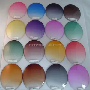 Phong cách thờ<span class=keywords><strong>i</strong></span> trang Kính râm Cr 39 Tròng kính màu gradient Tròng kính chống nắng được nhiều ngườ<span class=keywords><strong>i</strong></span> thích - Product Image 1