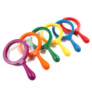 Jouets éducatifs <span class=keywords><strong>pour</strong></span> enfants, <span class=keywords><strong>loupe</strong></span> décorative avec support, <span class=keywords><strong>loupe</strong></span> grossissante 3X avec support <span class=keywords><strong>pour</strong></span> enfants - Product Image 1
