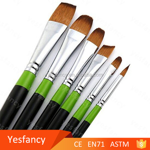 La migliore vendita 6 pz <span class=keywords><strong>acquerello</strong></span> pennello arte <span class=keywords><strong>pennelli</strong></span> <span class=keywords><strong>per</strong></span> amazon - Product Image 2