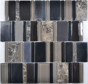 2014 Nouveaux produits argent et <span class=keywords><strong>la</strong></span> peinture mosaïque en verre pour <span class=keywords><strong>la</strong></span> vente en gros de tuiles dosseret - Product Image 1
