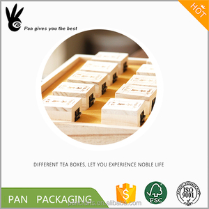 Nuevo producto de calidad superior exquisito de lujo de madera caja de almacenamiento de regalo del té del té de embalaje - Product Image 4