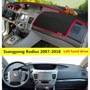 Alfombrilla decorativa para salpicadero de coche, cubierta para <span class=keywords><strong>Ssangyong</strong></span> Kyron Rodius Tivolan Korando Rexton ActYon - Product Image 5