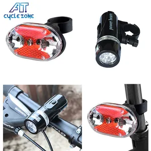 批发高亮度9 LED后自行车转向灯电源光束5 LED组合套装尾部自行车配件自行车尾灯