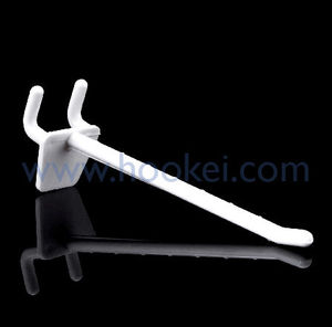 Supermarket White Plastic Pegboard <b>Hooks</b> ABS <b>Display</b> Hanging <b>Hook</b> Accessories for Store Office - Product Image 6