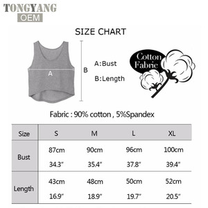 Canottiere Tongyang donne Killin It stampa con lettere di gilet sportivo senza maniche Top corto da donna <span class=keywords><strong>canotte</strong></span> personalizzate - Product Image 6