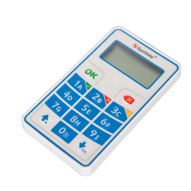 SunVote Беспроводная система для голосования с кнопкой ABCD