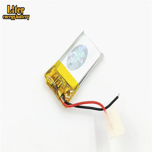 Lithium polymer LiPo battery 331025 rechargeable 3,7 V 60 mAh small lithium polymer battery - Product Image 1