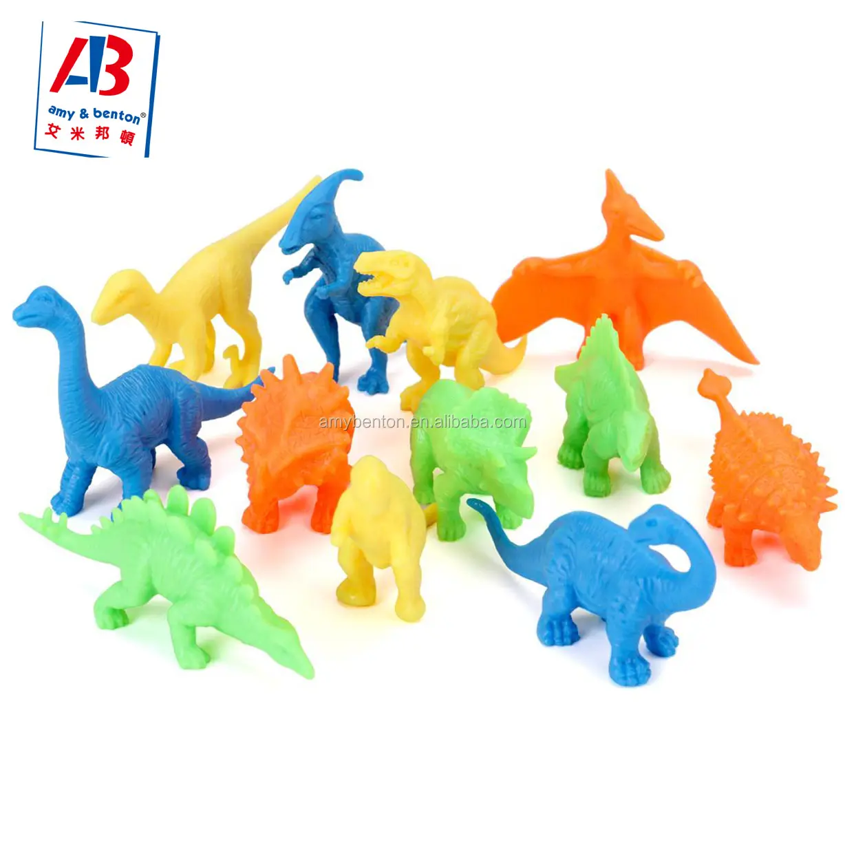 Grosir Dinosaurus Mini Dinosaurus Angka Mainan untuk Anak-anak