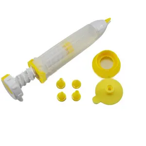 New Product Ideas 2024 Multifunctional Baking Gadget Cookie Maker Press Gun Kit Plastic Cake Decorating Tools Icing Gun