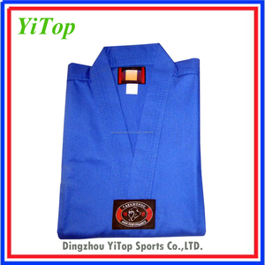 Hotsale artes marciales azul Tae Kwon Do uniformes WTF - Product Image 5