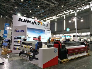 Kingjet <span class=keywords><strong>3</strong></span>.2 M Konica 512i cabezal de impresión digital vinilo Flex banner impresora solvente/Plotter/máquina de impresión - Product Image 3