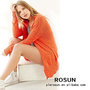 <span class=keywords><strong>arancione</strong></span> maglione <span class=keywords><strong>cardigan</strong></span> <span class=keywords><strong>cardigan</strong></span> dimensione più femminile College stile <span class=keywords><strong>cardigan</strong></span> - Product Image 4
