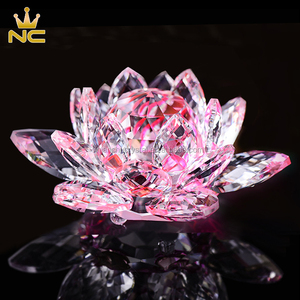 Fiore <span class=keywords><strong>di</strong></span> <span class=keywords><strong>Loto</strong></span> in Cristallo <span class=keywords><strong>di</strong></span> Lusso per Decorazione <span class=keywords><strong>di</strong></span> Matrimonio, Bomboniera e Souvenir per gli Invitati - Product Image 5