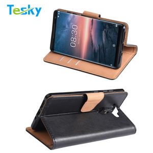2018 nuevas llegadas moda multifuncional Flip Cartera de cuero funda de teléfono móvil para Nokia 8 <span class=keywords><strong>Sirocco</strong></span> - Product Image 4