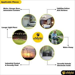 Emylo 433Mhz thông minh RF điều khiển từ xa Transmitter & Receiver 10A Max. Hiện tại từ xa thiết bị chuyển mạch - Product Image 5