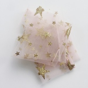Calzini trasparenti in pizzo elastico trasparente con stella Glitter alla moda - Product Image 3