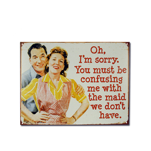 Alta calidad de encargo para patio Marco en relieve placas publicidad retro vintage decoración de la pared de Metal estaño signo - Product Image 4