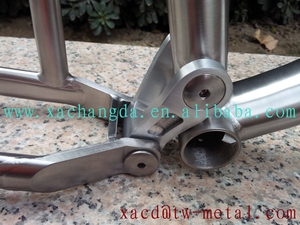 <span class=keywords><strong>Cuadro</strong></span> de Bicicleta de Suspensión de <span class=keywords><strong>Titanio</strong></span> XACD, 26/<span class=keywords><strong>29</strong></span> Pulgadas, Frenos de Disco para Bicicleta de Montaña, Suspensión Completa, Garantía de por Vida, Ligero - Product Image 3