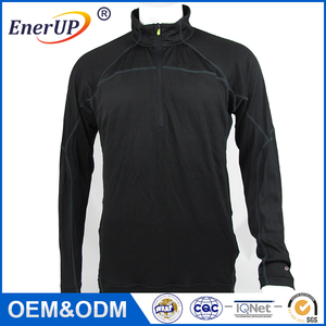 2016 Nueva <span class=keywords><strong>lana</strong></span> merino en blanco t <span class=keywords><strong>camisa</strong></span> de Los Hombres Bajo la Base de Manga Larga Camisetas - Product Image 1