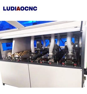 Máquina Pulidora de Cepillos para Madera de 1000 mm con Seis Rodillos, Lijadora de Cepillos para Imprimación de <span class=keywords><strong>MDF</strong></span> con Rodillos Lineales y de Disco para Tallado CNC de Muebles - Product Image 6