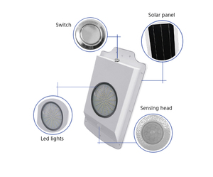 Y-solar SL-6W-L luz de la calle llevado Solar calle <span class=keywords><strong>del</strong></span> poder más elevado con 108 LED - Product Image 3