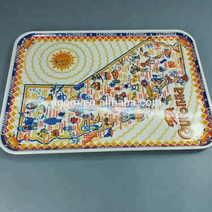 <span class=keywords><strong>Meilleur</strong></span> Prix Top Qualité Mélamine <span class=keywords><strong>Plateau</strong></span>, Portable et Incassable classique <span class=keywords><strong>Plateau</strong></span> pour <span class=keywords><strong>Restaurant</strong></span> - Product Image 3