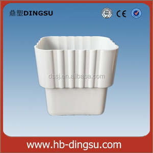 Canalón Cuadrado de PVC / Canaletas para Techos / Tubo de Canalón de Lluvia de PVC - Product Image 6