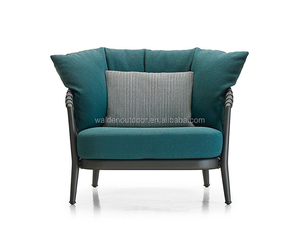Walden-Conjunto de sofás de jardín de ratán, muebles de <span class=keywords><strong>exterior</strong></span>, sillón, sofá de un solo brazo, ocio - Product Image 5