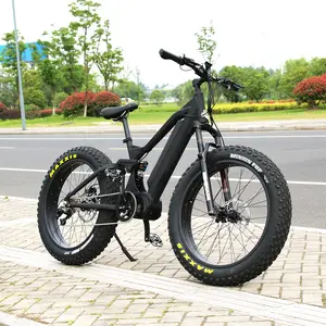 2019 Bafang büyük güç orta motorlu G510 48V 1000W yağ lastik dağ ebike elektrikli bisiklet bisiklet MF-S03