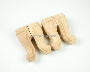 Chân Bàn Gỗ Chạm Khắc Gỗ Chân Đồ Nội Thất Nhà Máy Trung Quốc Chân Bàn Gỗ - Product Image 6