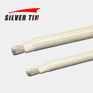 Câble en <span class=keywords><strong>fibre</strong></span> de verre tressée résistant à la chaleur et au feu pour four à haute température 4,0 mm - Product Image 1