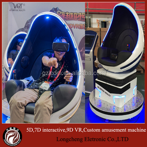 2017 Promoción Caliente 3 asiento VR 9d Cine Con Películas de Efectos Especiales Y 360 Grados - Product Image 3