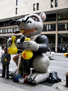 Vente flash : <span class=keywords><strong>Rat</strong></span> géant gonflable avec sac à argent, ballon haute visibilité - Product Image 2