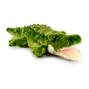自定义填充动物毛绒鳄鱼软玩具鳄鱼娃娃
