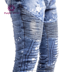 Custom <strong>Jeans</strong> Men Crumpled Gents Denim <strong>Jeans</strong> - Product Image 4