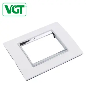 Wenzhou Factory 3Way White Faceplate Light Switch Plate Water Proof Face