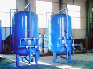 Çin tedarikçisi sanayi karbon çelik kum filtre tankı için kullanılan yüzme havuzu filtresi sistemi