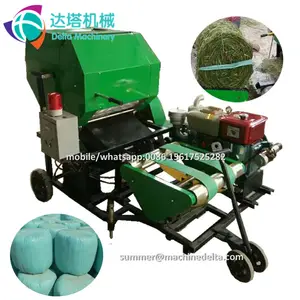 round hay baler compact hay baler for sale stationary hay baler