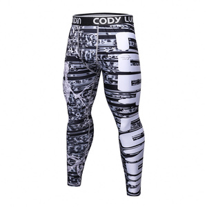Vendita calda nuova vendita all'ingrosso Full Sublimation <span class=keywords><strong>Leggings</strong></span> da <span class=keywords><strong>uomo</strong></span> Bjj MMA Spats per l'allenamento stretto - Product Image 4