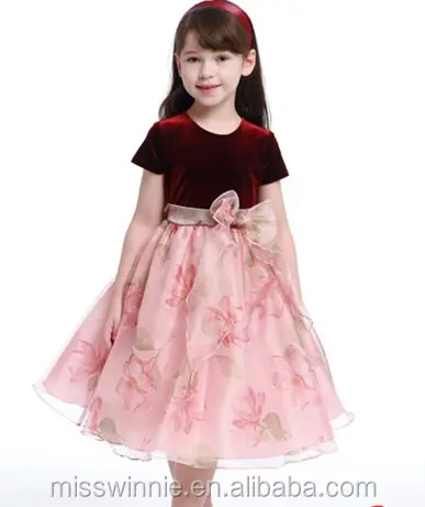 New Model Girl Dress Baby Girl Night Gown Evening Prom Dress Party Dress for Girls