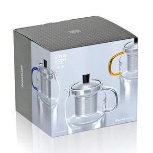 SAMADOYO teiere in vetro trasparente resistente al calore da 470ML teiere con infusore in <span class=keywords><strong>acciaio</strong></span> inossidabile in vendita - Product Image 6