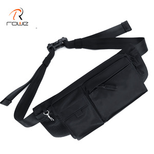 Borsa a Tracolla Impermeabile FENRUIEN, Mini Borsa Laterale Nera in Nylon per Uomo, Marsupio Porta Telefono - Product Image 1
