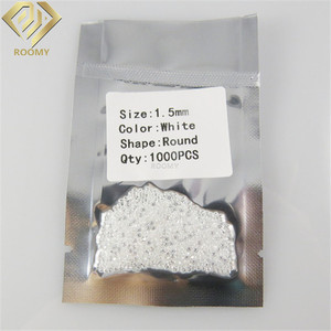 Wholesale Loos <strong>Cheap</strong> Machine Cut White 1mm 3mm Cubic Zirconia <strong>Stones</strong>