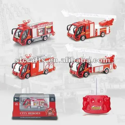 2013 mới 1 : 87 kim loại R / C đồ chơi hỏa