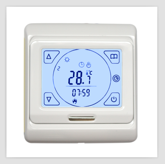 Wall Mounted Thermostat Floor Heating Thermostat 7 Day Programmable Thermostat
