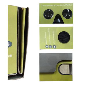 แว่น3D <span class=keywords><strong>360</strong></span>องศาสำหรับกูเกิลการ์ด2.0 <span class=keywords><strong>VR</strong></span> DIY สำหรับสมาร์ทโฟนขนาด3.5-6.0นิ้วปุ่มนำไฟฟ้า iOS/Android ENJOY <span class=keywords><strong>VR</strong></span> - Product Image 5