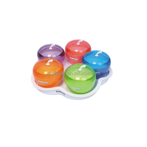 3pcs <strong>Apple</strong> Shape Plastic Candy Container Decorative Candy Jars Holiday - Product Image 6